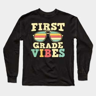 First-Grade-Vibes vintage Long Sleeve T-Shirt